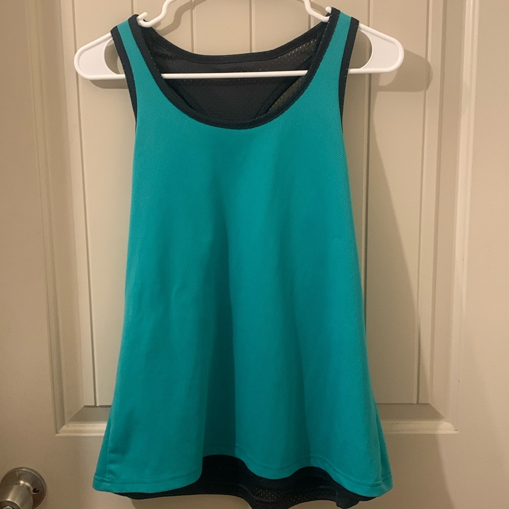 Turquoise Gym Tank